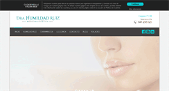 Desktop Screenshot of humildadruiz.com